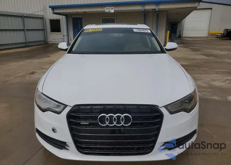 2013 Audi A6 Premium Plus z USA, uszkodzony, nr VIN WAUGGAFC4DN015141